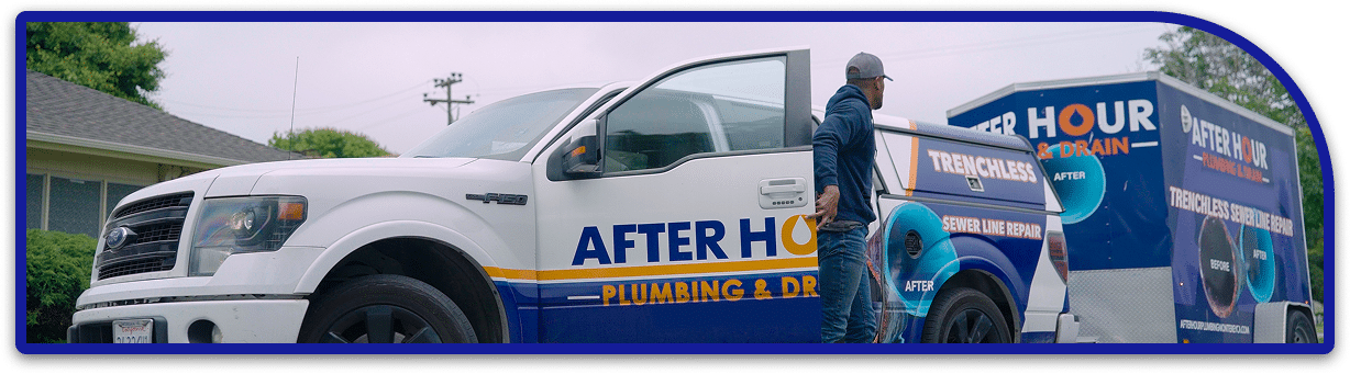 After Hour owner getting out of service truck